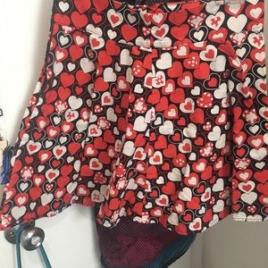 Adorable heart skirt ModCloth